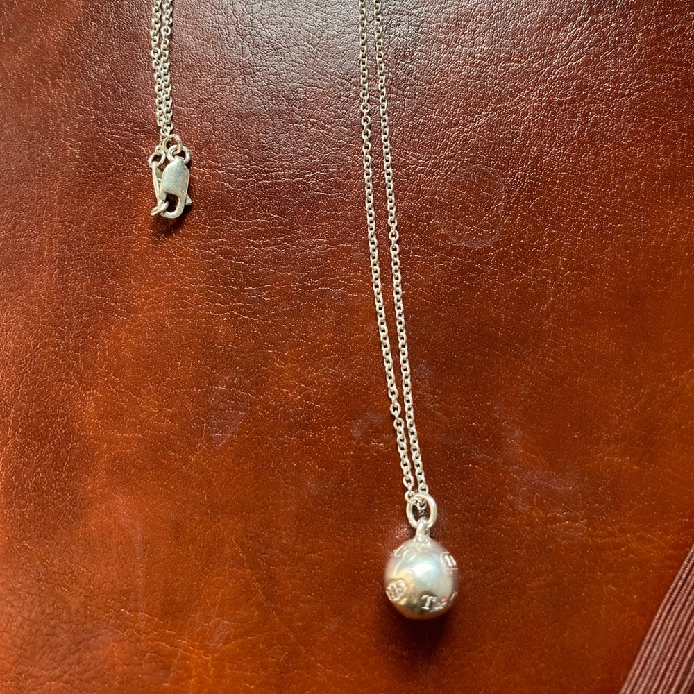 Tiffany & Co 1837 Ball Chain Necklace💯
